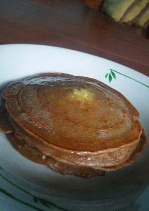 Foto resep Pancake Milo saus madu