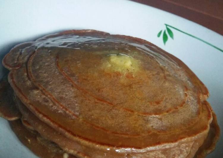 Pancake Milo saus madu