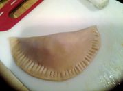 A picture of empanadas with puff pastry