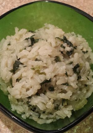 A picture of Shortcut Risotto Verde.