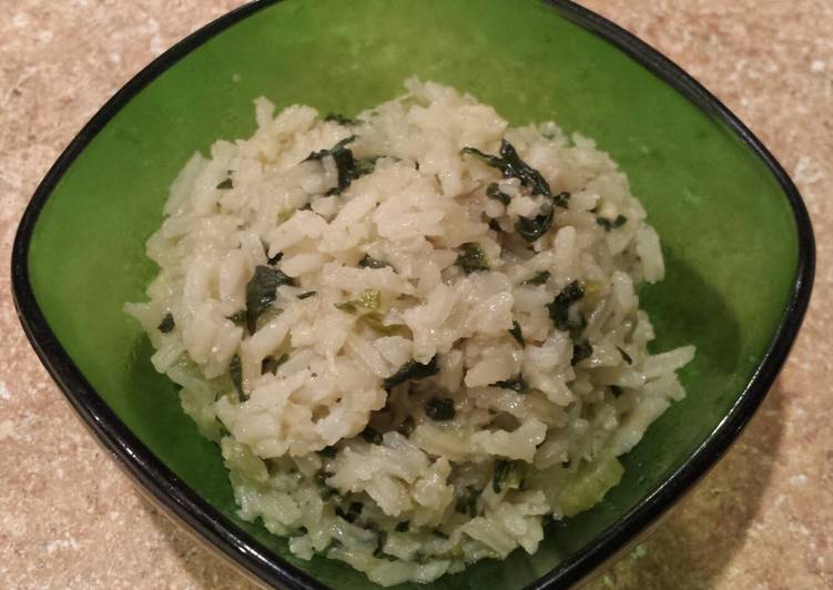 Recipe of Super Quick Homemade Shortcut Risotto Verde