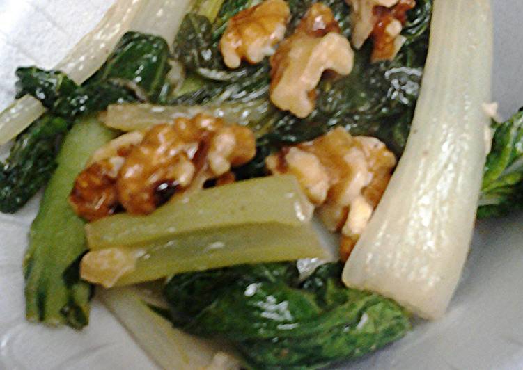 How to Prepare Any-night-of-the-week Walnut Bok choy