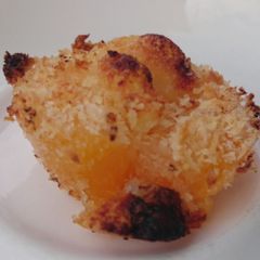 A picture of Crispy Cheesy Peach Bite.