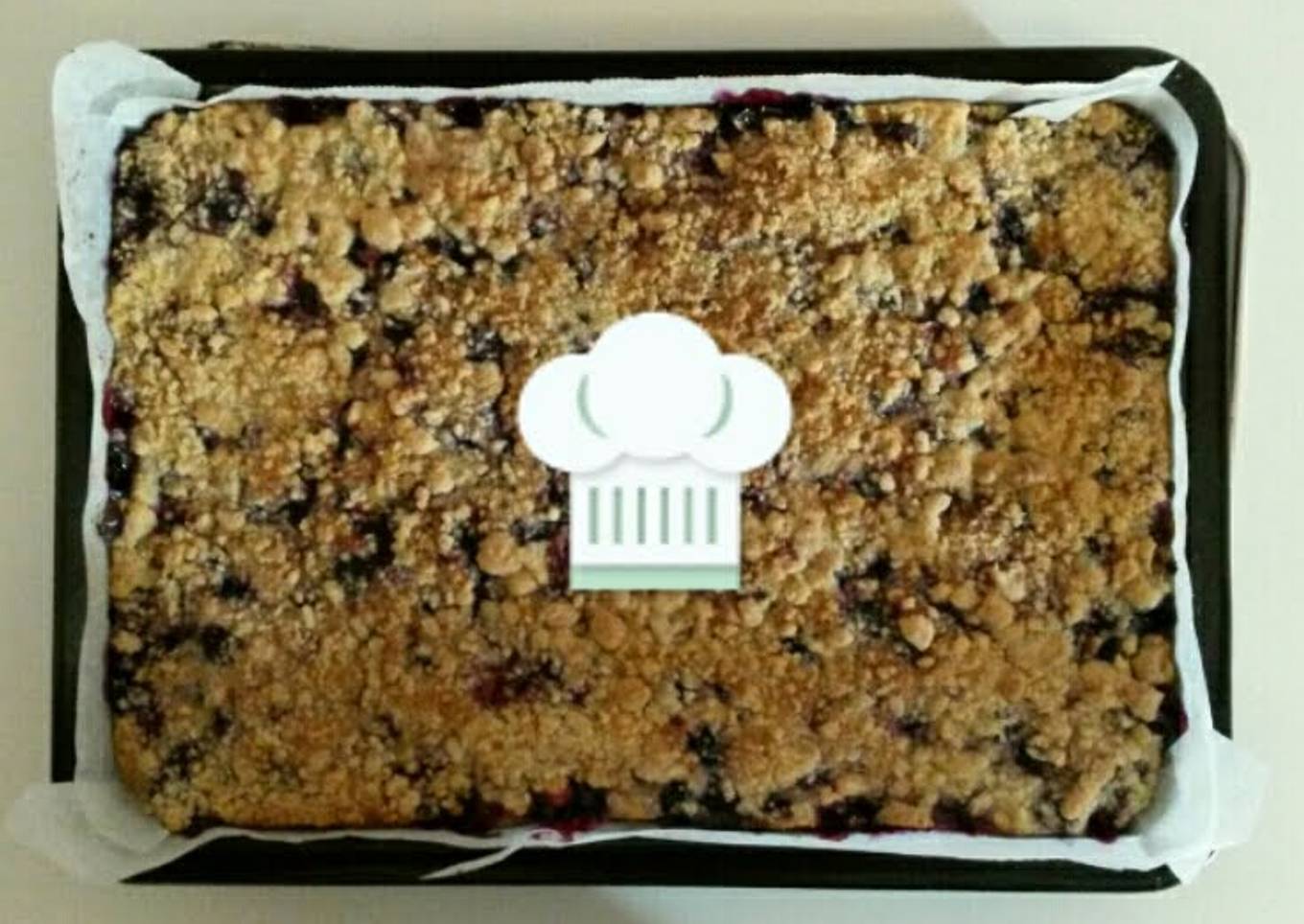 Blueberry-Lemon Crumb Bars♡
