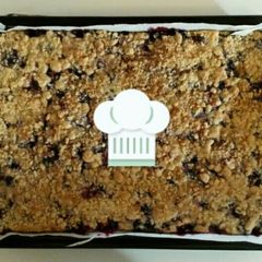A picture of Blueberry-Lemon Crumb Bars♡.