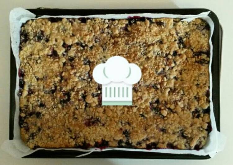 Blueberry-Lemon Crumb Bars♡ Blueberry-Lemon Crumb Bars♡