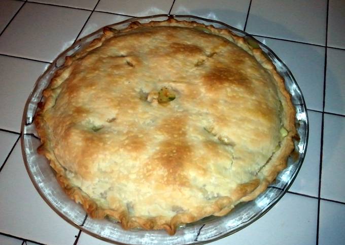 Quick & Easy Homemade chicken pot pie