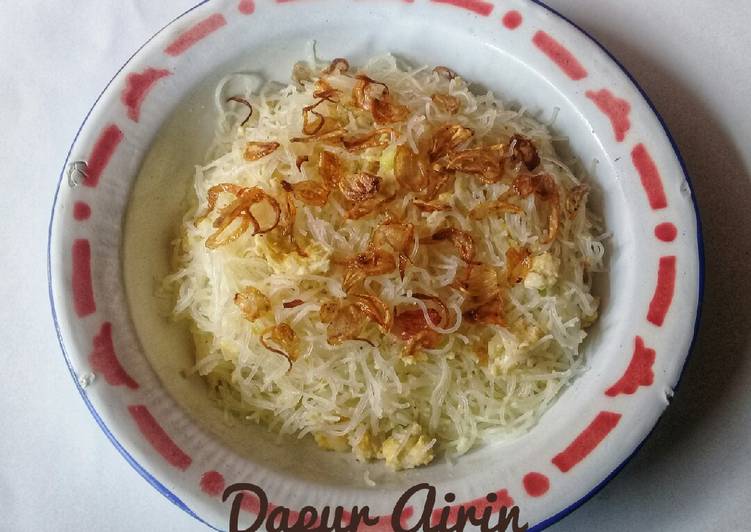 Bagaimana Membuat Bihun Kampung yang nikmat