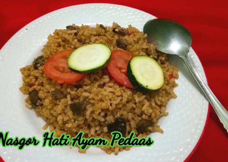 Nasgor Hati Ayam Pedaas