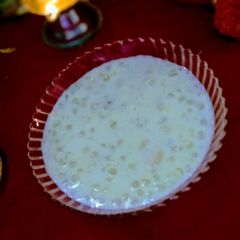 A picture of Sabudana/Sago Kheer by Akshata Surve.