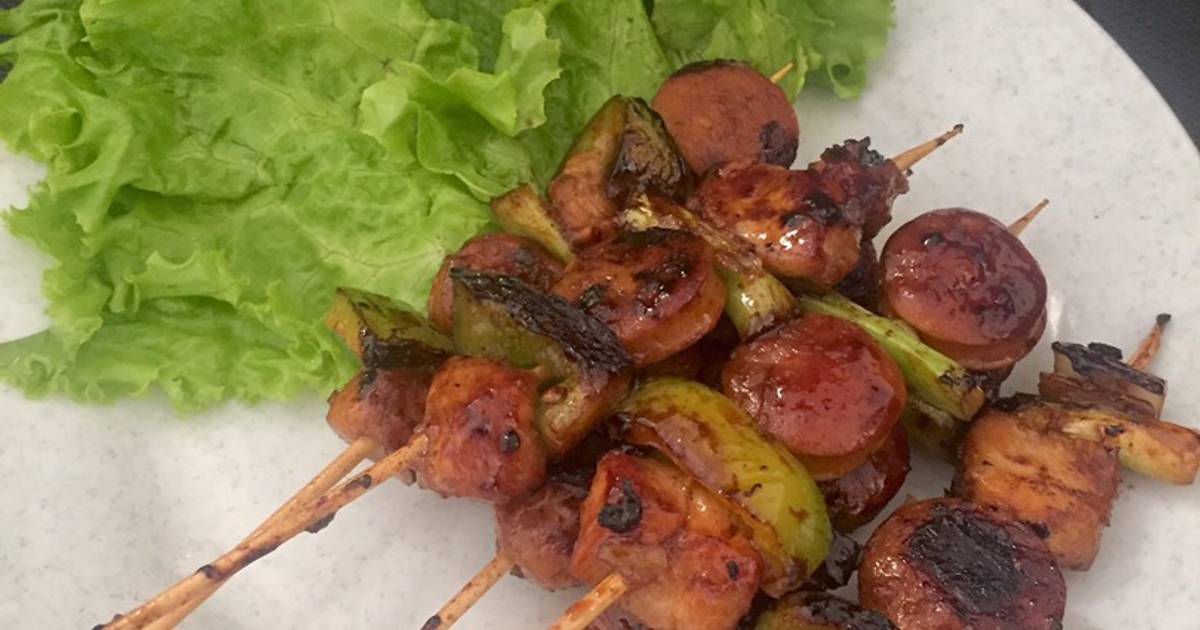 8 resep  yakitori  satay enak dan sederhana Cookpad