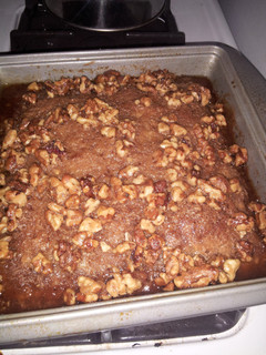 A picture of Lazy Day Oatmeal Cake.