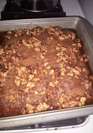 A picture of Lazy Day Oatmeal Cake.