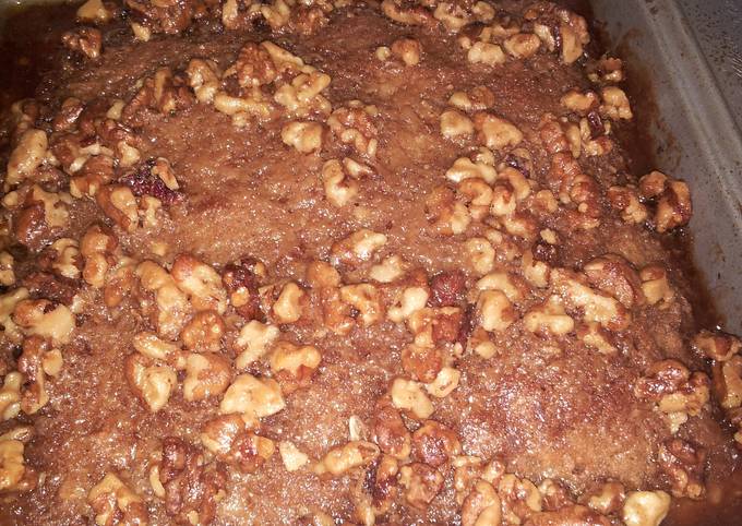 Lazy Day Oatmeal Cake