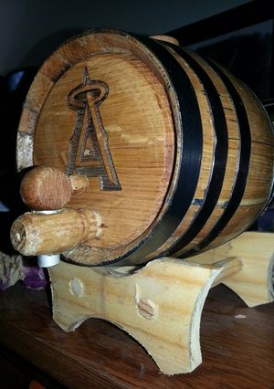 A picture of Spicy-ball Whiskey Barrel.