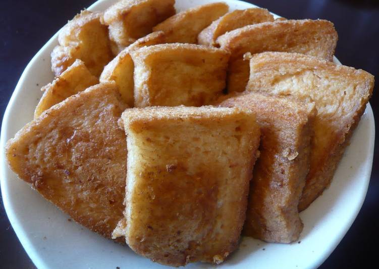 Steps to Make Perfect Easy! Kinako French Toast