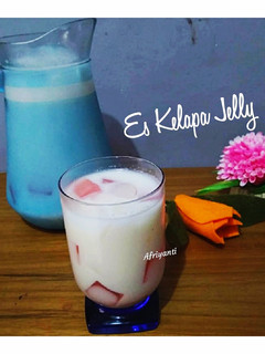Foto resep Es Kelapa Muda Jelly (Es Kelapa KW)