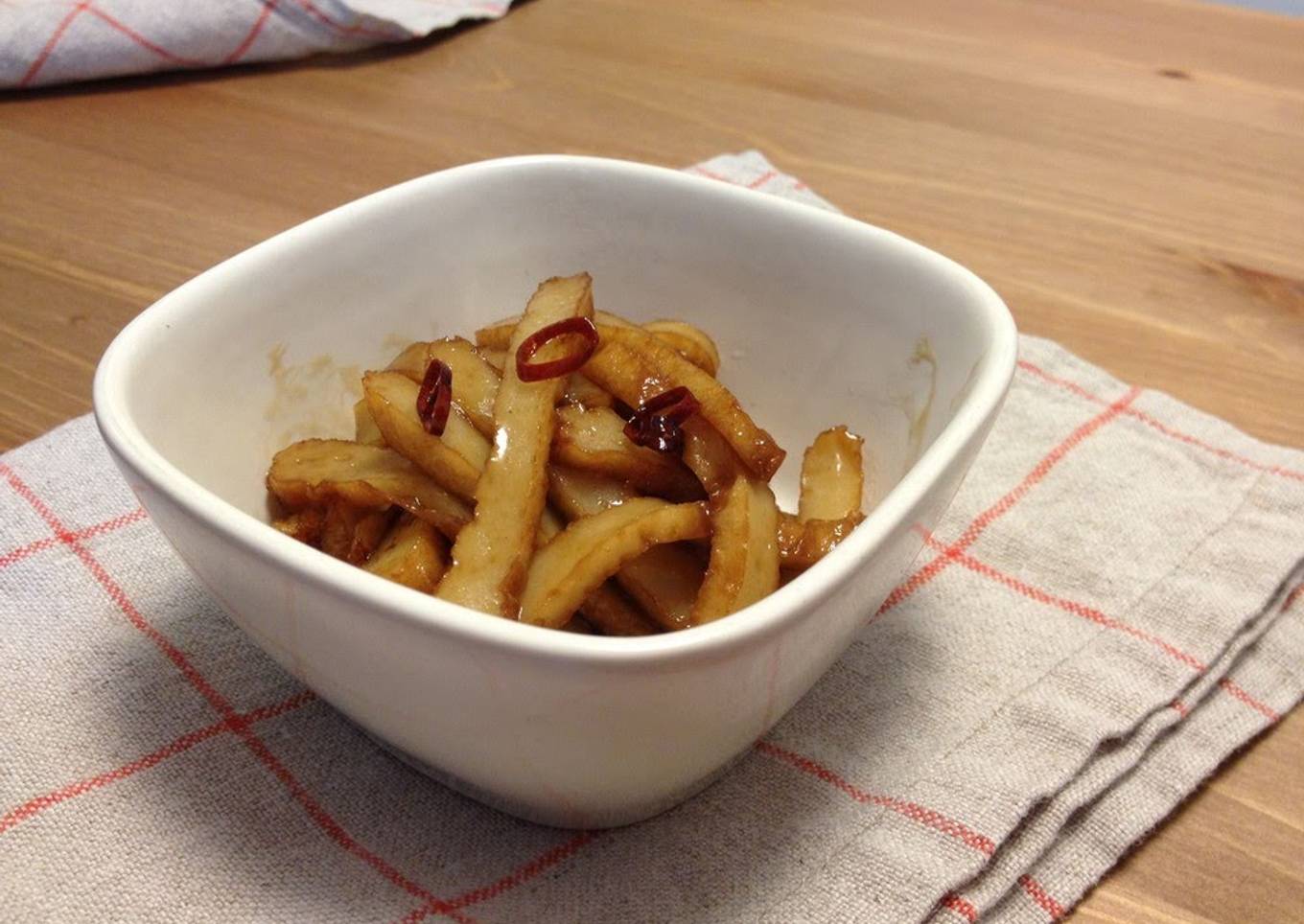 "Hira-Ten" (Satsuma-age) Kinpira