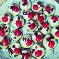 A picture of Cucumber Bites.