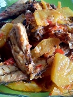 Foto resep Ikan pindang masak nanas