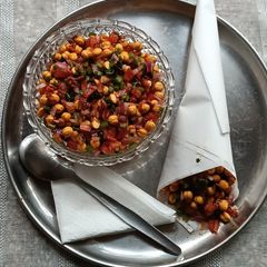 A picture of Roasted Gram Chaat (Tangy and Spicy Yet Healthy Snack).