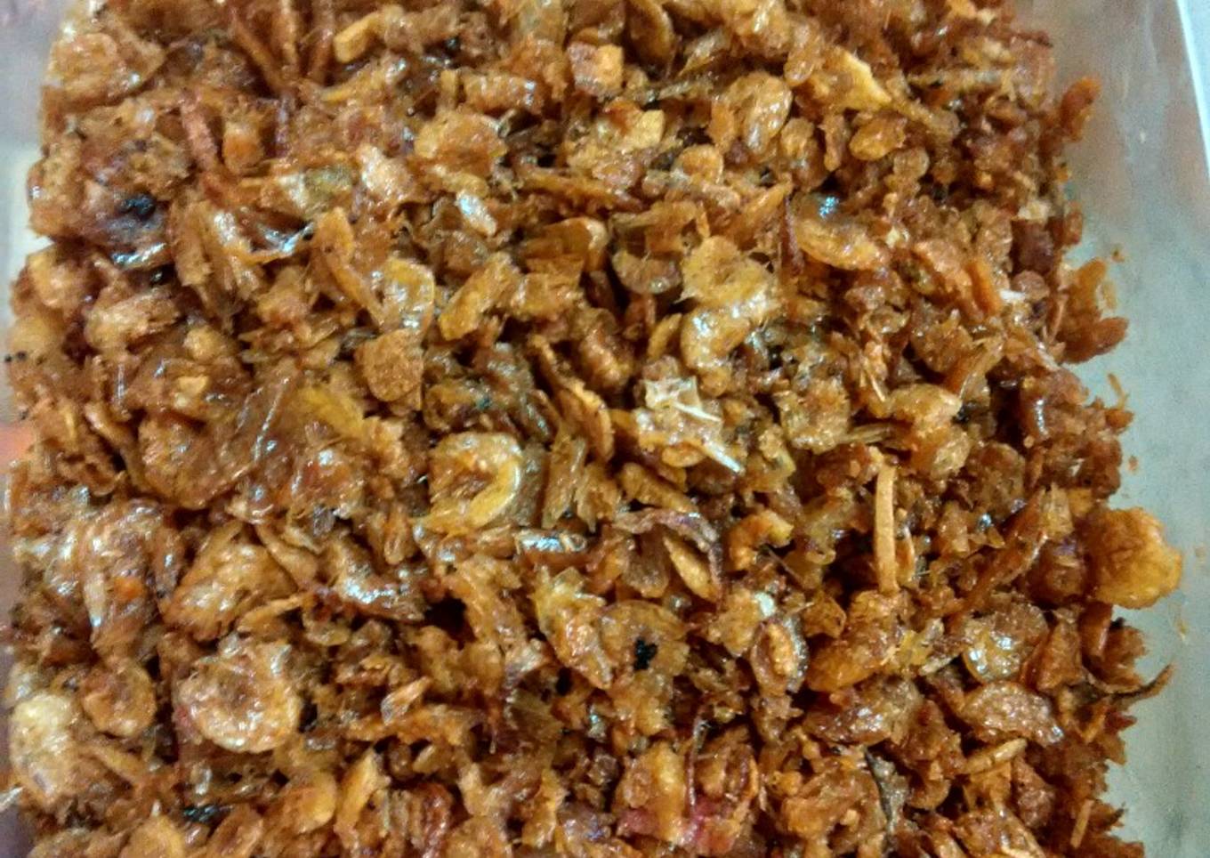 Udang rebon goreng