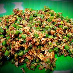 A picture of Beans Horse Gram Fry.