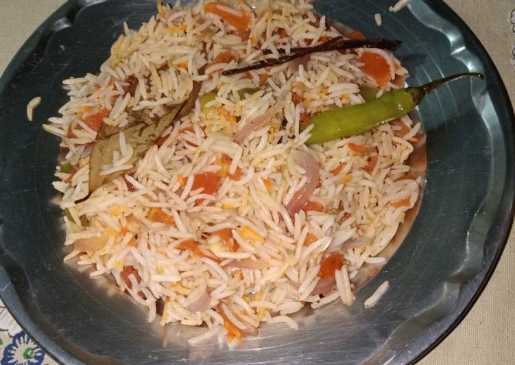 Steps to Make Speedy Heyderabadi veg Biryani