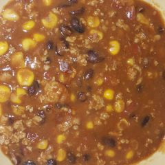 A picture of Taco Soup.