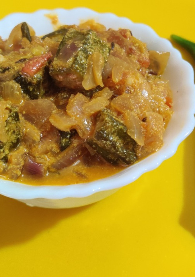 வெண்டைக்காய் கிரேவி செய்முறை முக்கிய புகைப்படம்