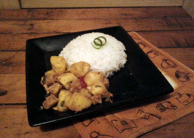 fried tofu with chilli and salt (tahu goreng cabe garam) Recipe