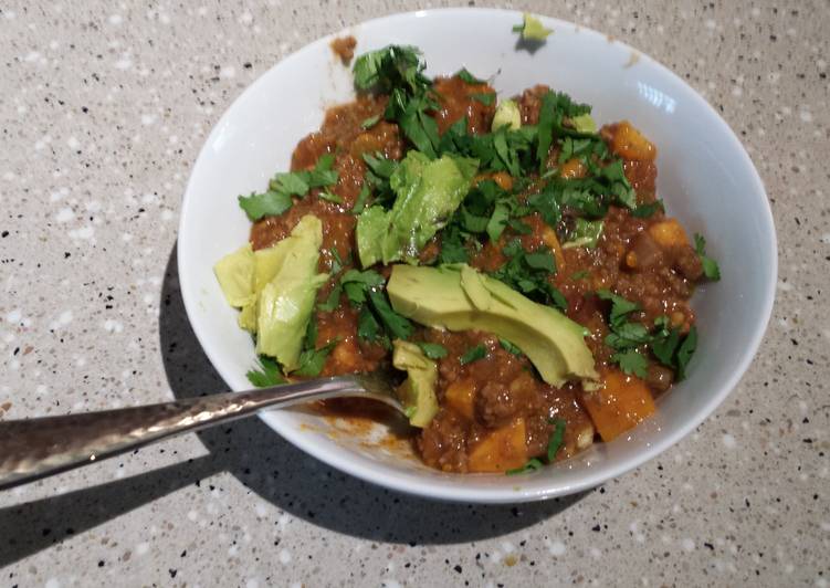 Recipe of Favorite Sweet Potato Chili (Whole30)