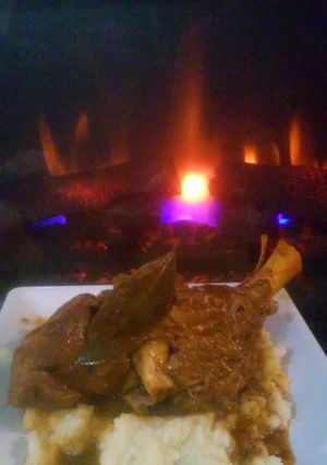 A picture of Luxurious Lamb Shanks.