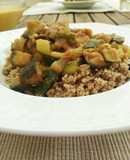 Verduras al Ras El Hanout con couscous