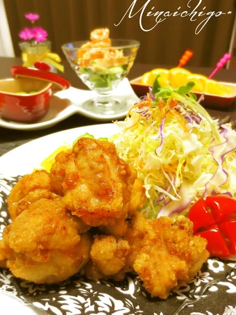 Easy Ways Prepare|Recipe} My Family&#39;s Crispy and Juicy Chicken Karaage the Can Spoil the Tongue, Make You Drink