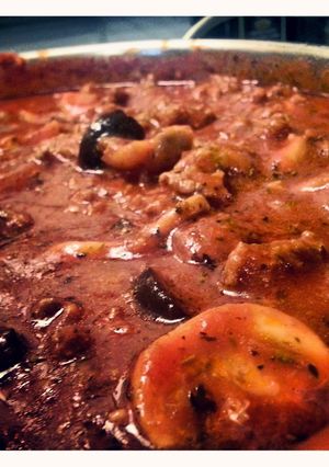 A picture of Spaghetti Sauce.