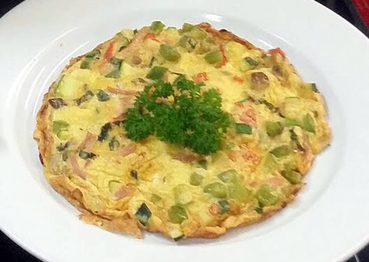 Simple Way to Make Speedy Spanish Omelette