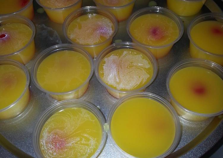 Recipe of Quick Pina Colada Jello Shots