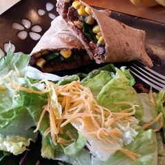 low calorie bbq steak wraps A picture of low calorie bbq steak wraps.