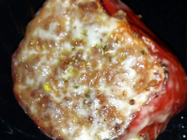 Recipe Spicy Beef &amp;amp; Sausage Stuffed Peppers the Delicious Appealing