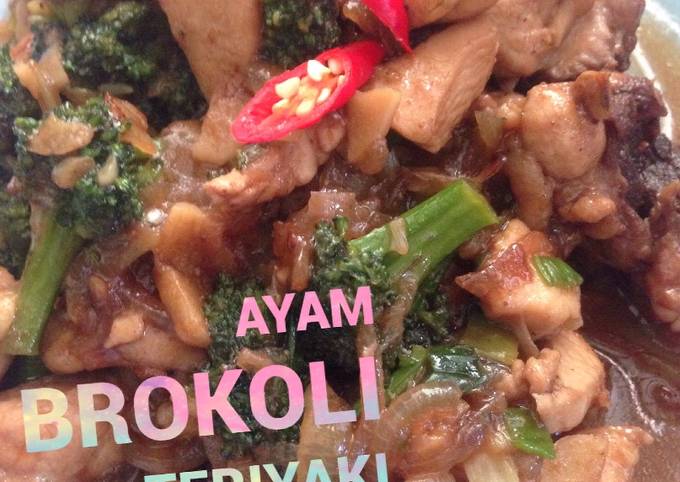 Ayam brokoli teriyaki