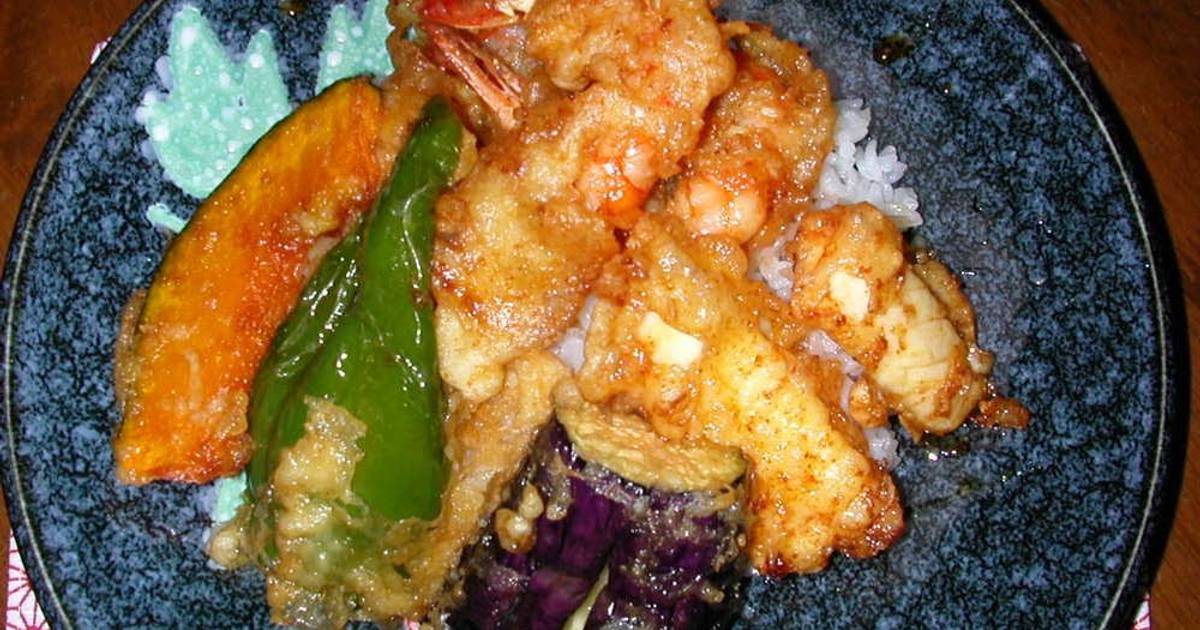 Tendon Tempura Rice Bowl Recipe By Cookpadjapan Cookpad