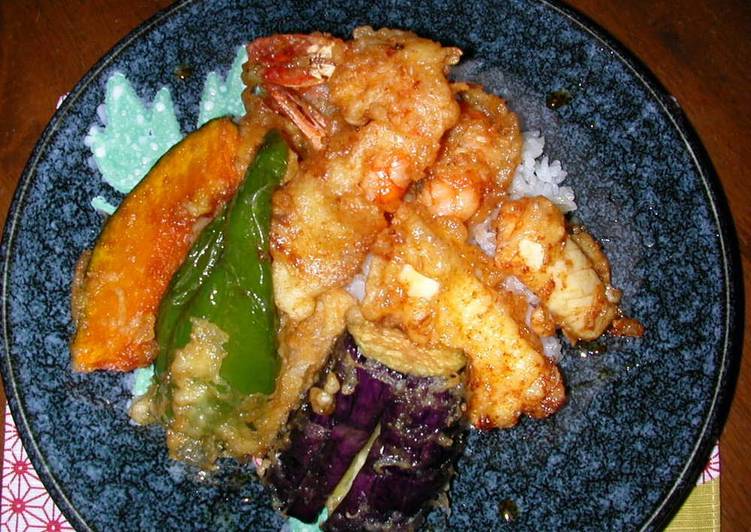 How to Make Favorite Tendon (Tempura Rice Bowl)