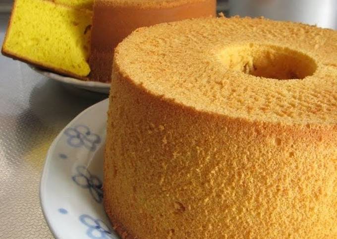 Recipe of Quick Kabocha Squash Chiffon Cake