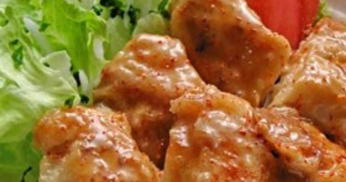 Chicken with Rich Oyster Sauce and Mayonnaise Sauce Recipe by cookpad