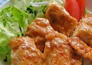 How to Cook Appetizing Chicken with Rich Oyster Sauce and Mayonnaise Sauce