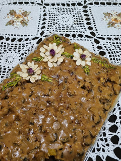 عکسی از دستور رنگینک با خرمای خاصویی