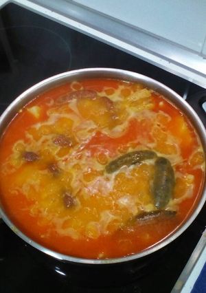Foto principal de Judías blancas con chorizo, morcilla y tocino ibérico😋