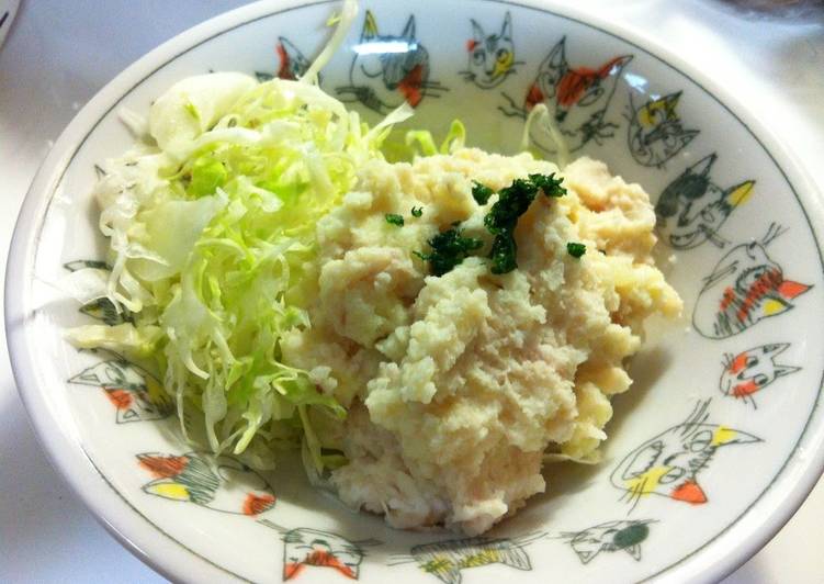 Easiest Way to Prepare Homemade Potato Salad with Rhubarb