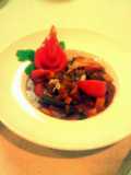 chicken kuzi wth almond & raisin